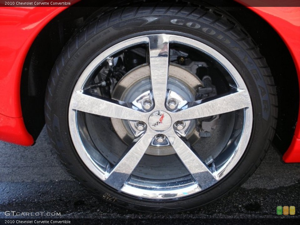 2010 Chevrolet Corvette Convertible Wheel and Tire Photo #58047513