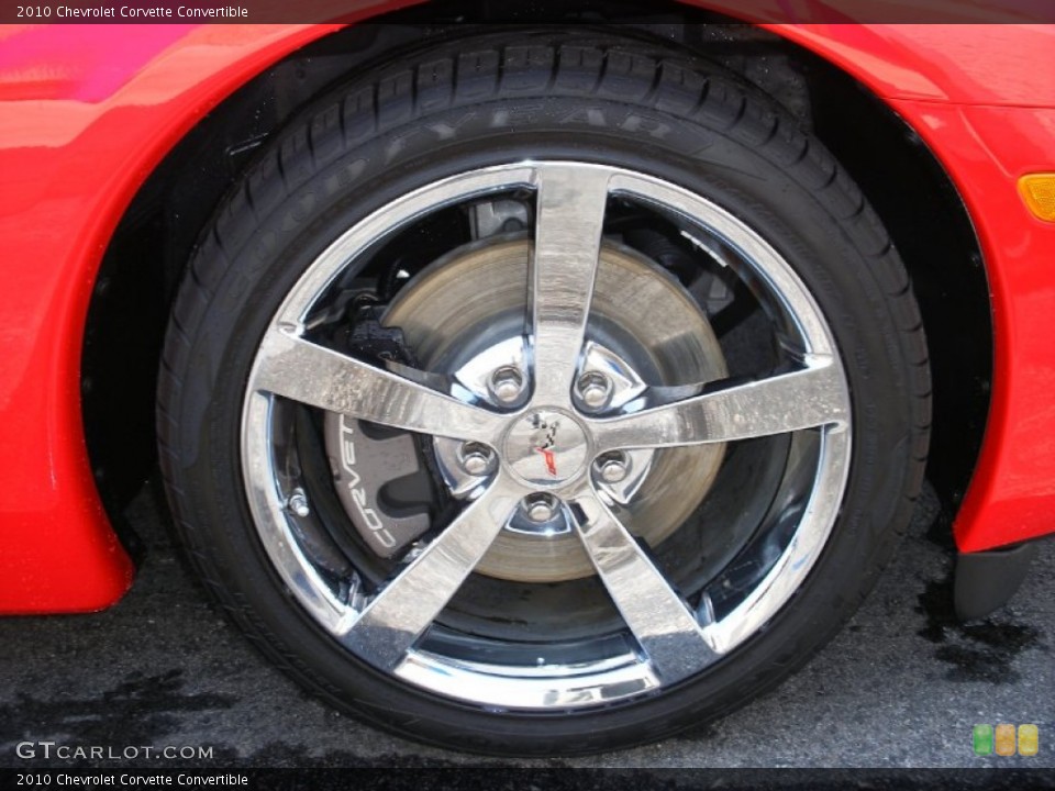 2010 Chevrolet Corvette Convertible Wheel and Tire Photo #58047519