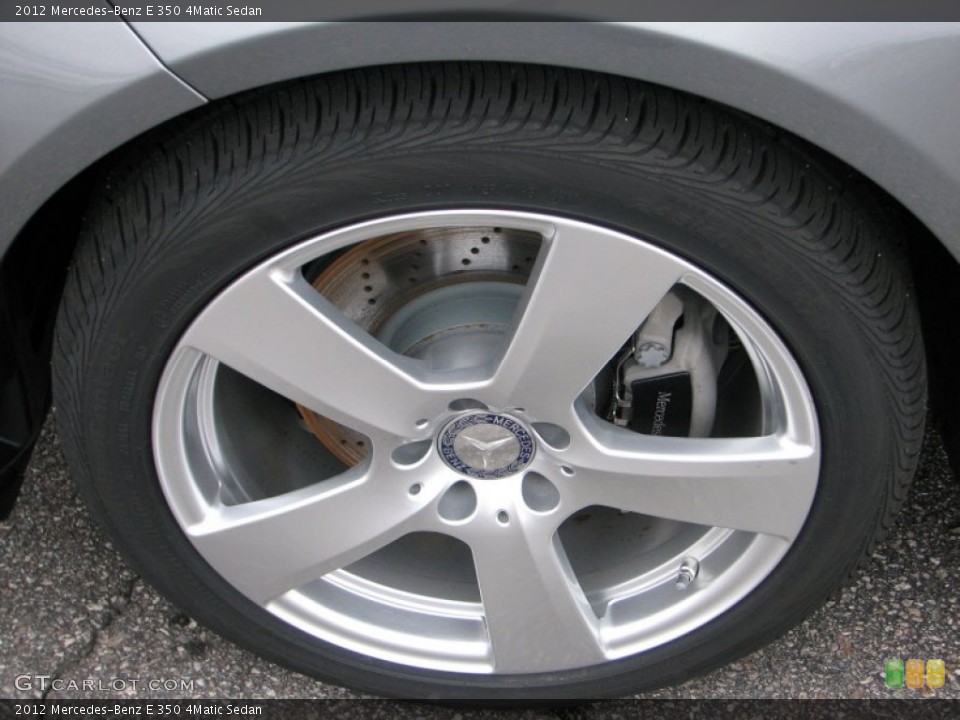 2012 Mercedes-Benz E 350 4Matic Sedan Wheel and Tire Photo #58049424