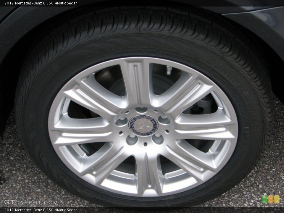 2012 Mercedes-Benz E 350 4Matic Sedan Wheel and Tire Photo #58049532