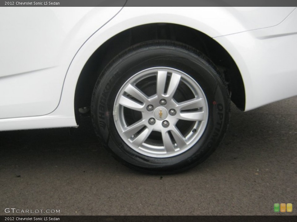 2012 Chevrolet Sonic LS Sedan Wheel and Tire Photo #58050188