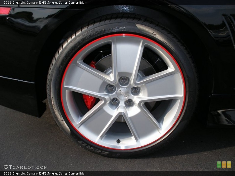 2011 Chevrolet Camaro SS/RS Synergy Series Convertible Wheel and Tire Photo #58050249