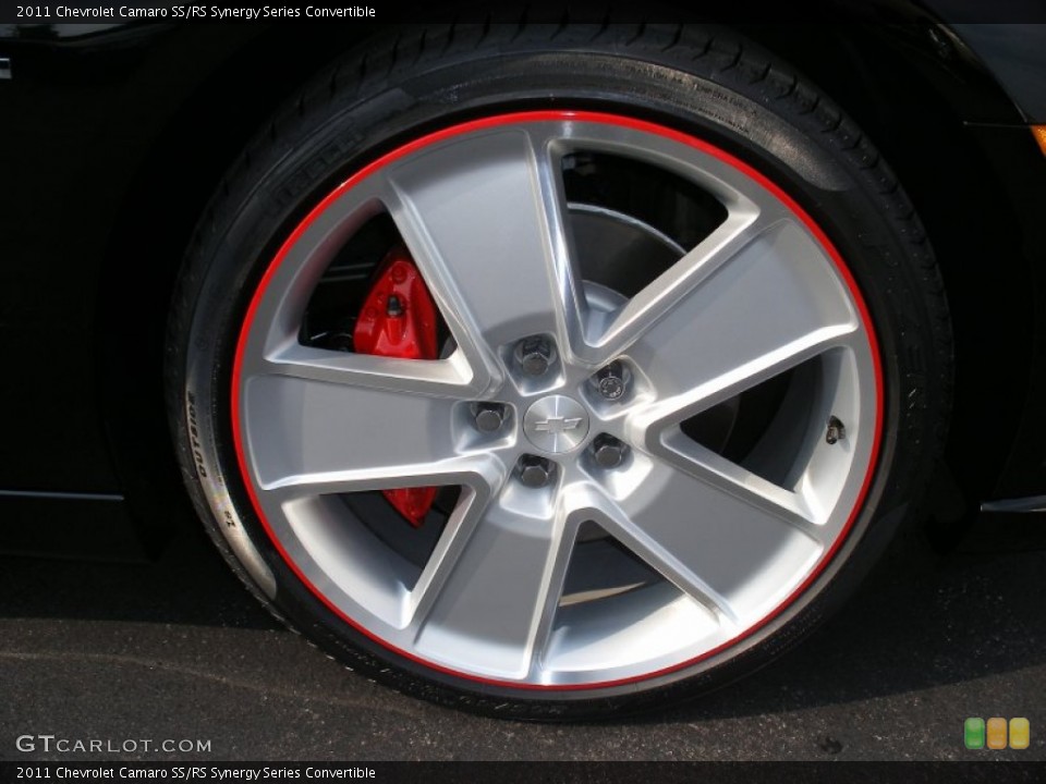 2011 Chevrolet Camaro SS/RS Synergy Series Convertible Wheel and Tire Photo #58050252