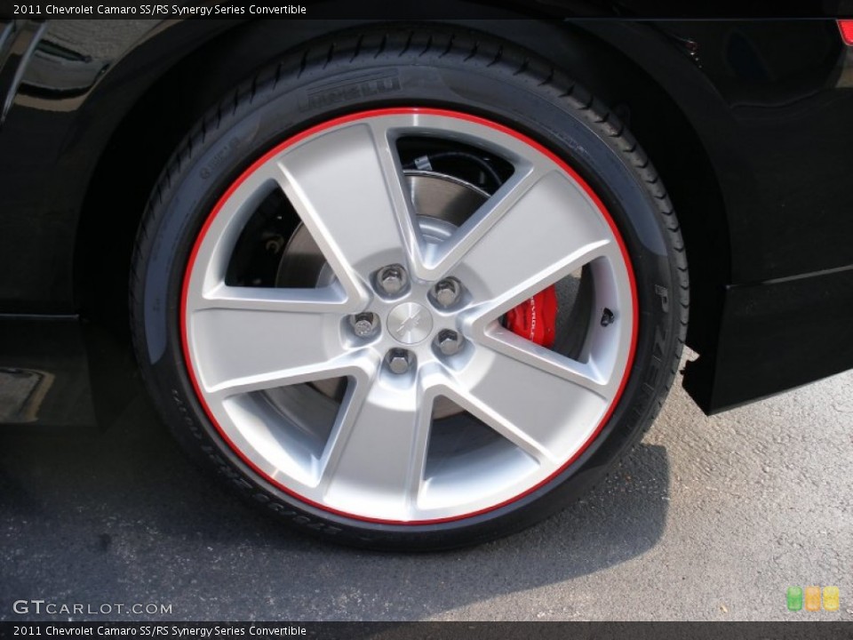 2011 Chevrolet Camaro SS/RS Synergy Series Convertible Wheel and Tire Photo #58050261
