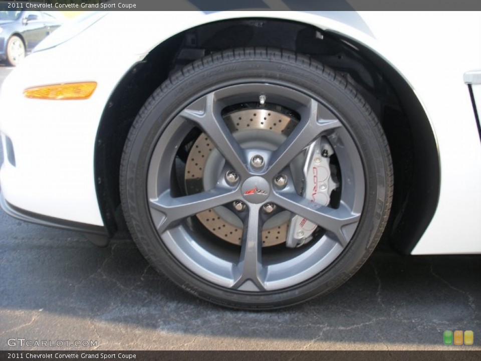 2011 Chevrolet Corvette Grand Sport Coupe Wheel and Tire Photo #58051076