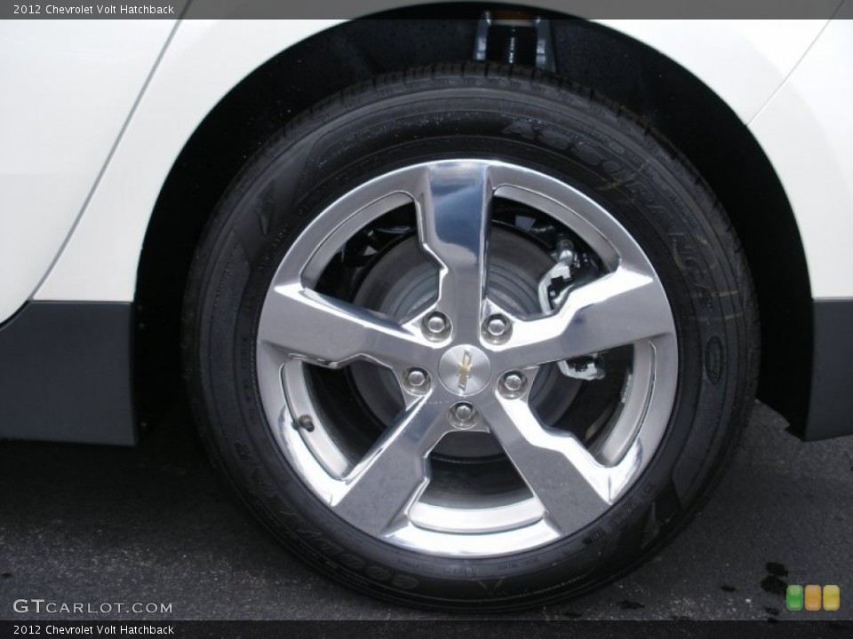2012 Chevrolet Volt Hatchback Wheel and Tire Photo #58051830