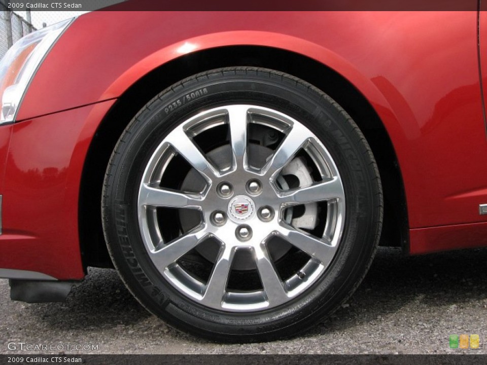 2009 Cadillac CTS Sedan Wheel and Tire Photo #58052035