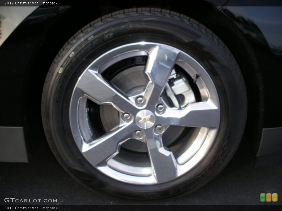 2012 Chevrolet Volt Hatchback Wheel and Tire Photo #58052255