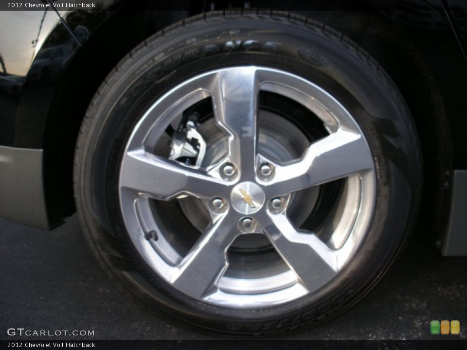 2012 Chevrolet Volt Hatchback Wheel and Tire Photo #58052261