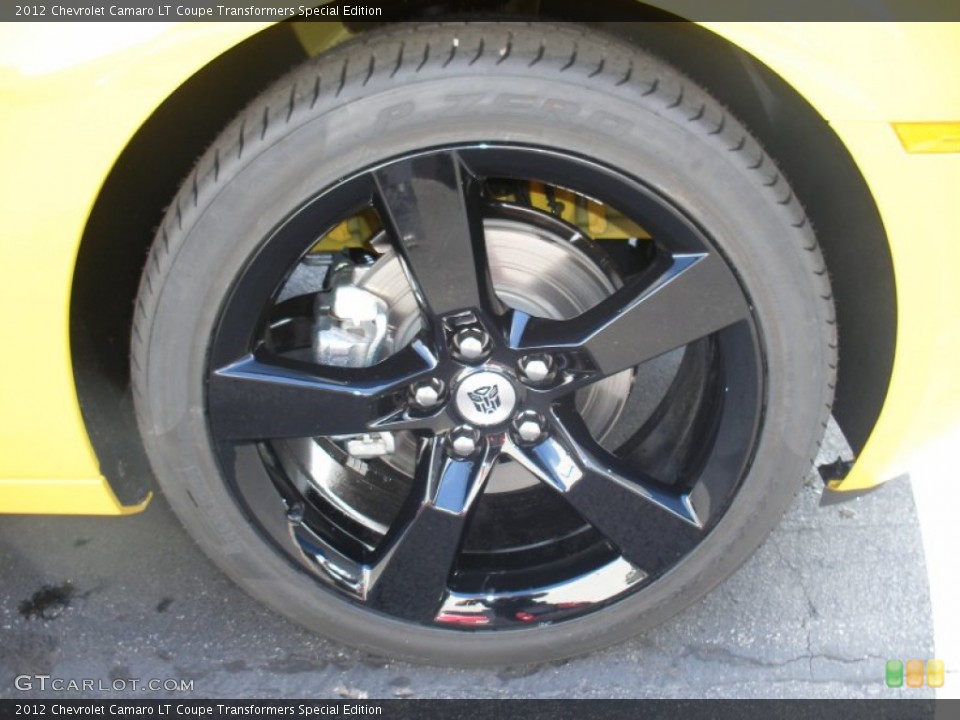 2012 Chevrolet Camaro LT Coupe Transformers Special Edition Wheel and Tire Photo #58052702