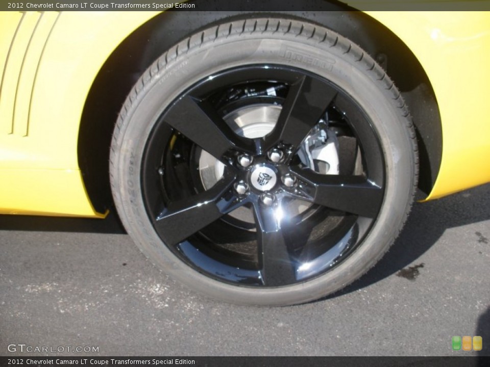 2012 Chevrolet Camaro LT Coupe Transformers Special Edition Wheel and Tire Photo #58052708