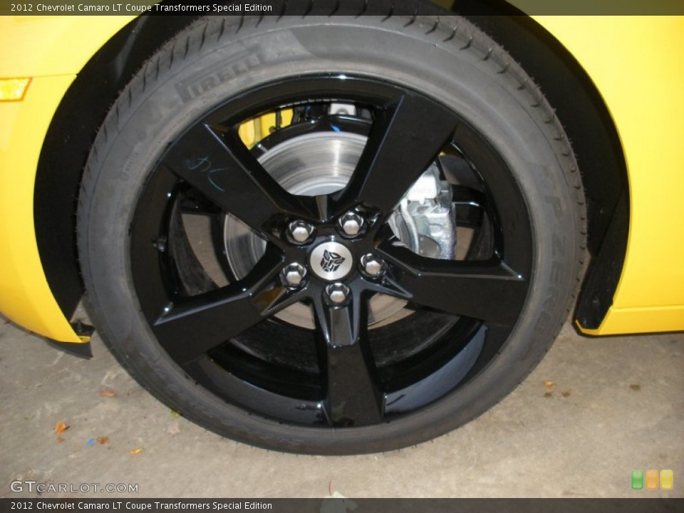 2012 Chevrolet Camaro LT Coupe Transformers Special Edition Wheel and Tire Photo #58052717