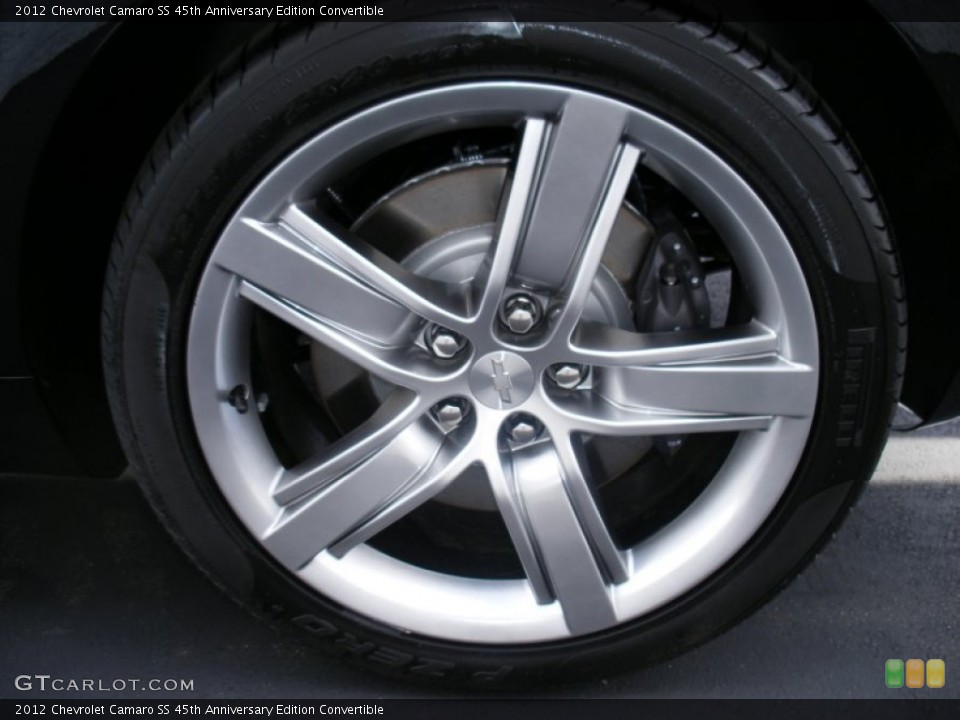 2012 Chevrolet Camaro SS 45th Anniversary Edition Convertible Wheel and Tire Photo #58053244