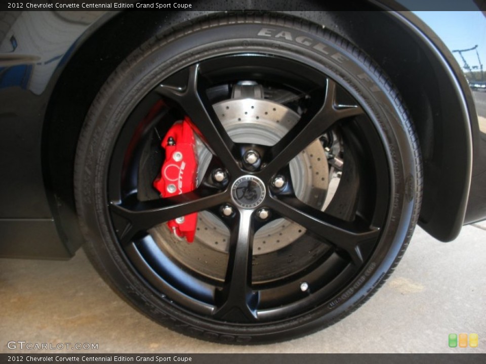 2012 Chevrolet Corvette Centennial Edition Grand Sport Coupe Wheel and Tire Photo #58053680