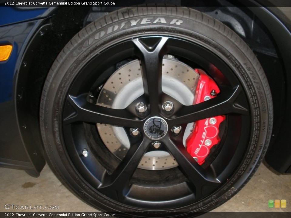 2012 Chevrolet Corvette Centennial Edition Grand Sport Coupe Wheel and Tire Photo #58053686