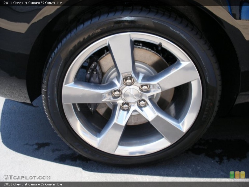 2011 Chevrolet Camaro SS Convertible Wheel and Tire Photo #58054097