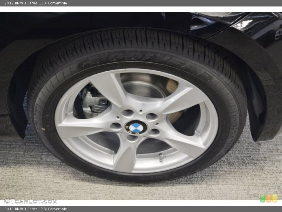 2012 BMW 1 Series 128i Convertible Wheel and Tire Photo #58054310