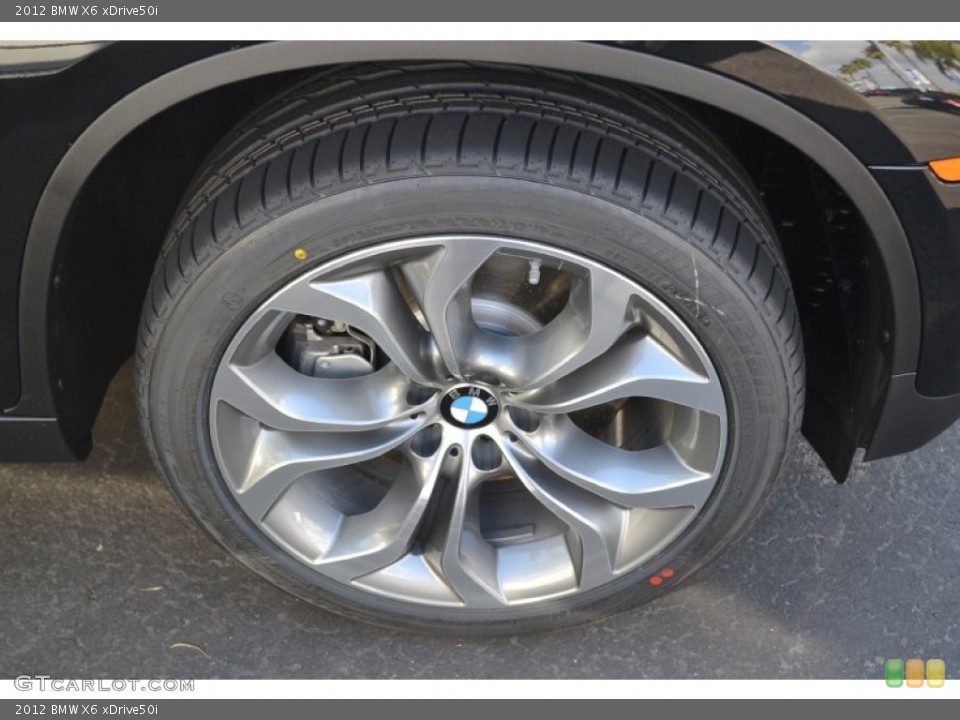2012 BMW X6 xDrive50i Wheel and Tire Photo #58054475