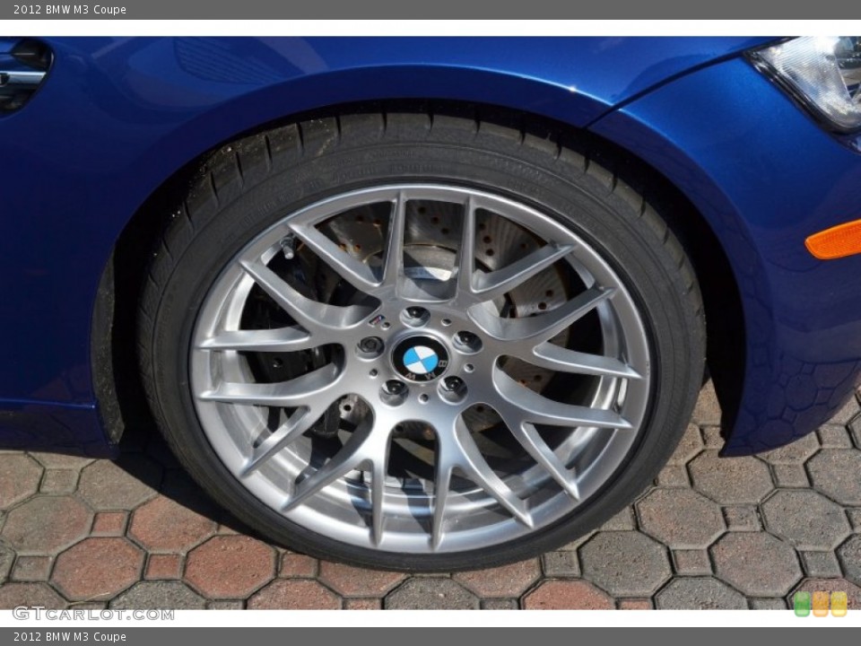 2012 BMW M3 Coupe Wheel and Tire Photo #58054641