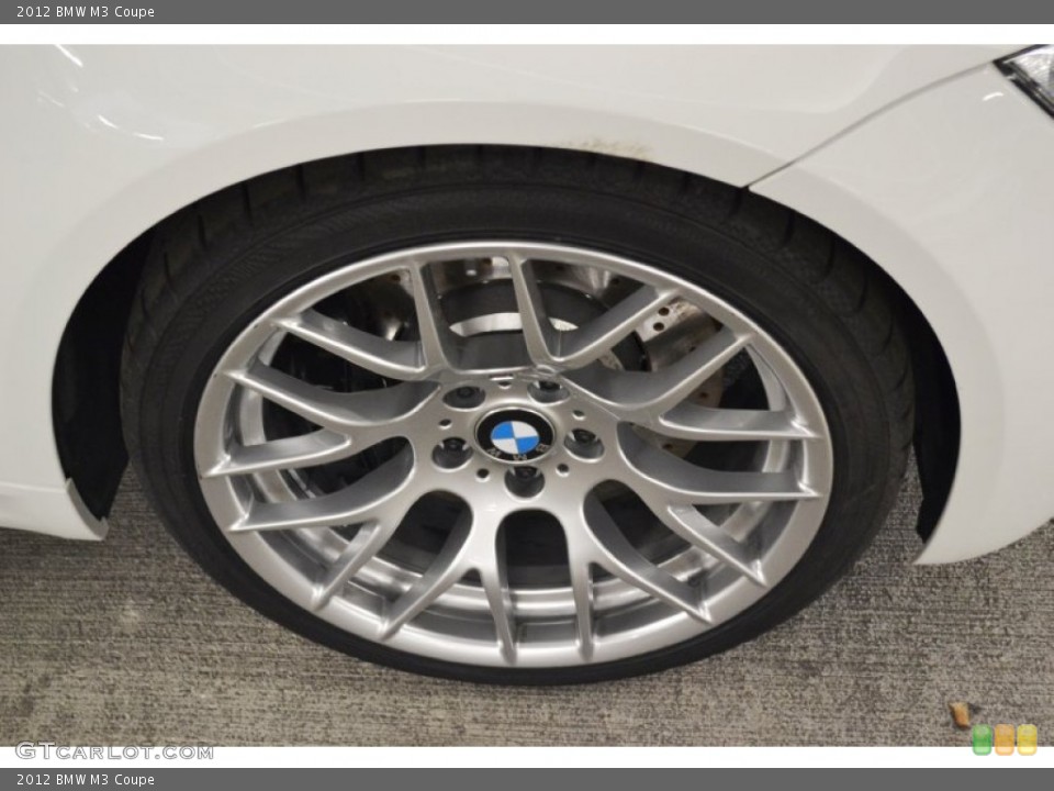 2012 BMW M3 Coupe Wheel and Tire Photo #58054735