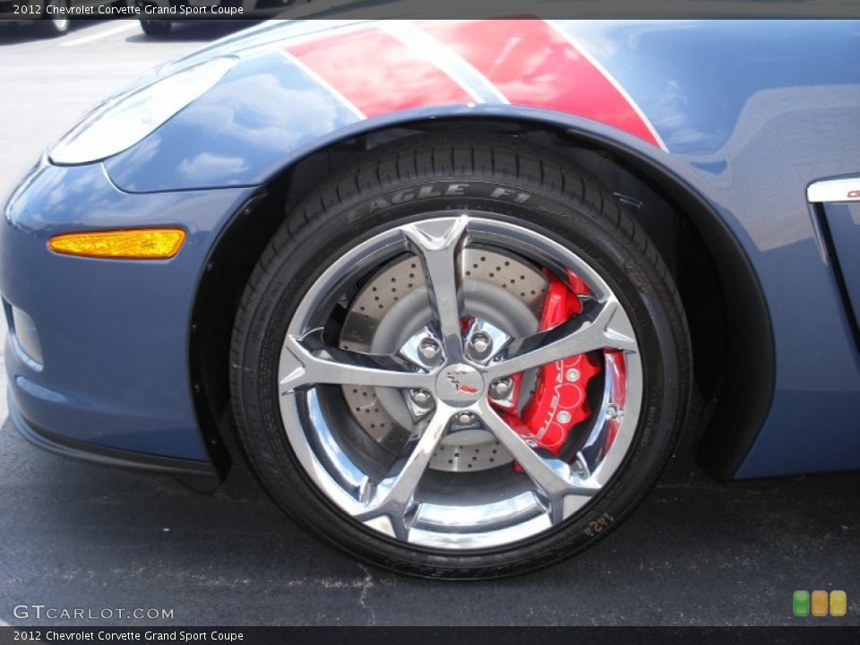 2012 Chevrolet Corvette Grand Sport Coupe Wheel and Tire Photo #58054977