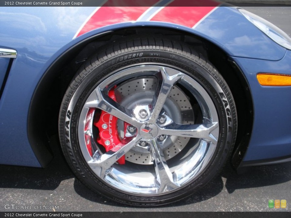 2012 Chevrolet Corvette Grand Sport Coupe Wheel and Tire Photo #58054980
