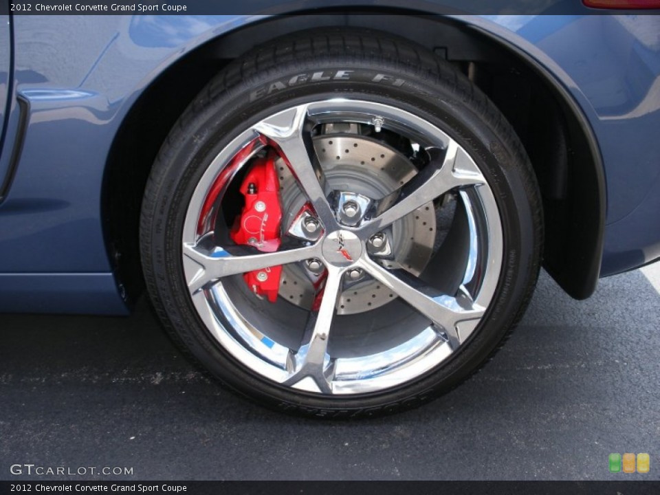 2012 Chevrolet Corvette Grand Sport Coupe Wheel and Tire Photo #58054983