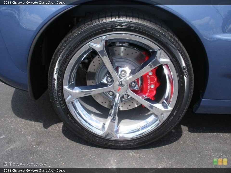 2012 Chevrolet Corvette Grand Sport Coupe Wheel and Tire Photo #58054989