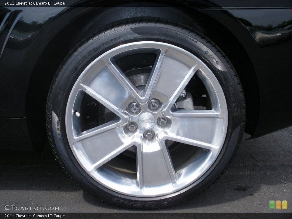 2011 Chevrolet Camaro LT Coupe Wheel and Tire Photo #58055338