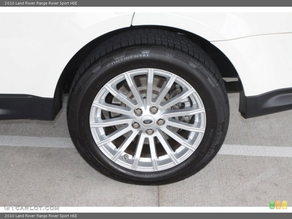 2010 Land Rover Range Rover Sport HSE Wheel and Tire Photo #58057051
