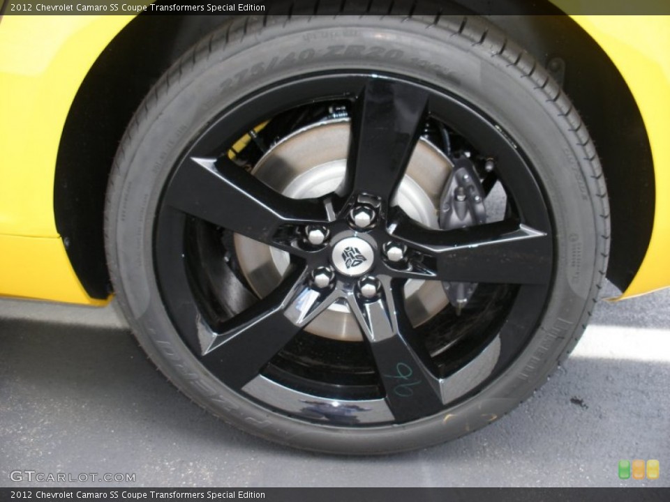 2012 Chevrolet Camaro SS Coupe Transformers Special Edition Wheel and Tire Photo #58058096