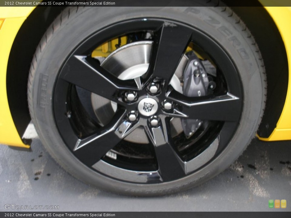 2012 Chevrolet Camaro SS Coupe Transformers Special Edition Wheel and Tire Photo #58058108
