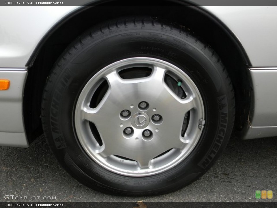 2000 Lexus LS 400 Platinum Series Wheel and Tire Photo #58062165