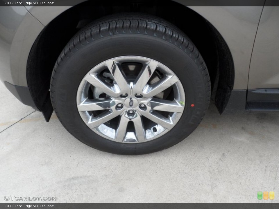 2012 Ford Edge SEL EcoBoost Wheel and Tire Photo #58064934