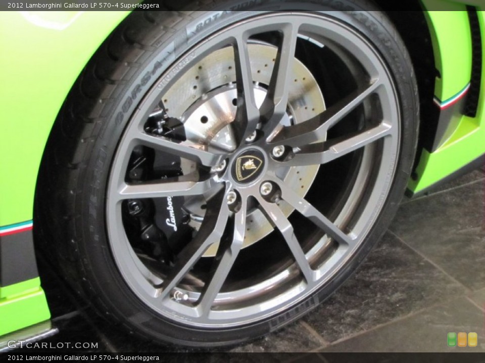 2012 Lamborghini Gallardo LP 570-4 Superleggera Wheel and Tire Photo #58066920