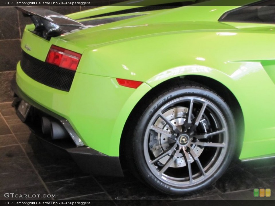 2012 Lamborghini Gallardo LP 570-4 Superleggera Wheel and Tire Photo #58067010