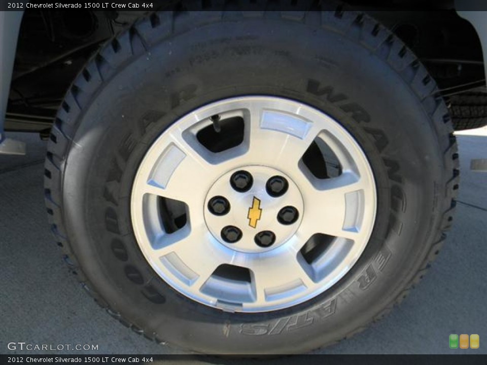 2012 Chevrolet Silverado 1500 LT Crew Cab 4x4 Wheel and Tire Photo #58067682