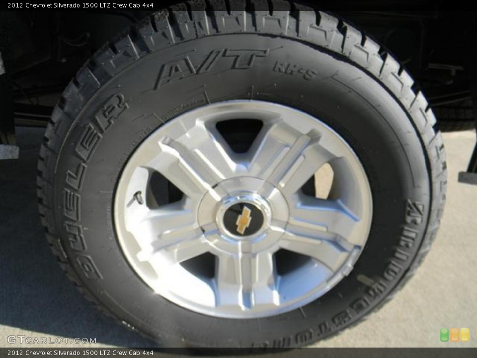 2012 Chevrolet Silverado 1500 LTZ Crew Cab 4x4 Wheel and Tire Photo #58069627