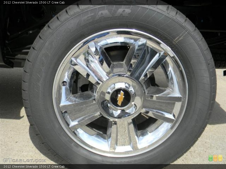 2012 Chevrolet Silverado 1500 LT Crew Cab Wheel and Tire Photo #58070320