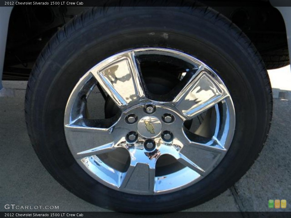 2012 Chevrolet Silverado 1500 LT Crew Cab Wheel and Tire Photo #58070793