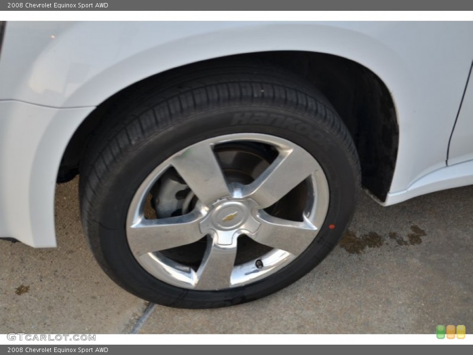 2008 Chevrolet Equinox Sport AWD Wheel and Tire Photo #58071463