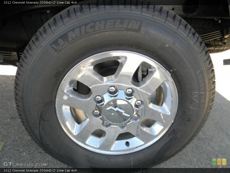 2012 Chevrolet Silverado 2500HD LT Crew Cab 4x4 Wheel and Tire Photo #58072935