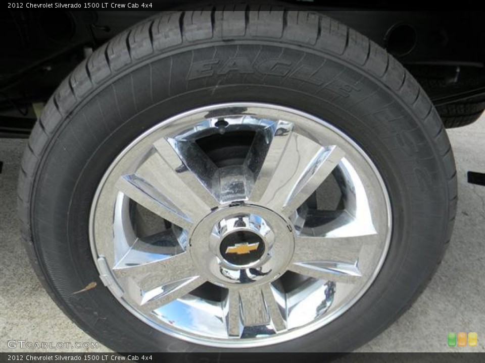 2012 Chevrolet Silverado 1500 LT Crew Cab 4x4 Wheel and Tire Photo #58073532
