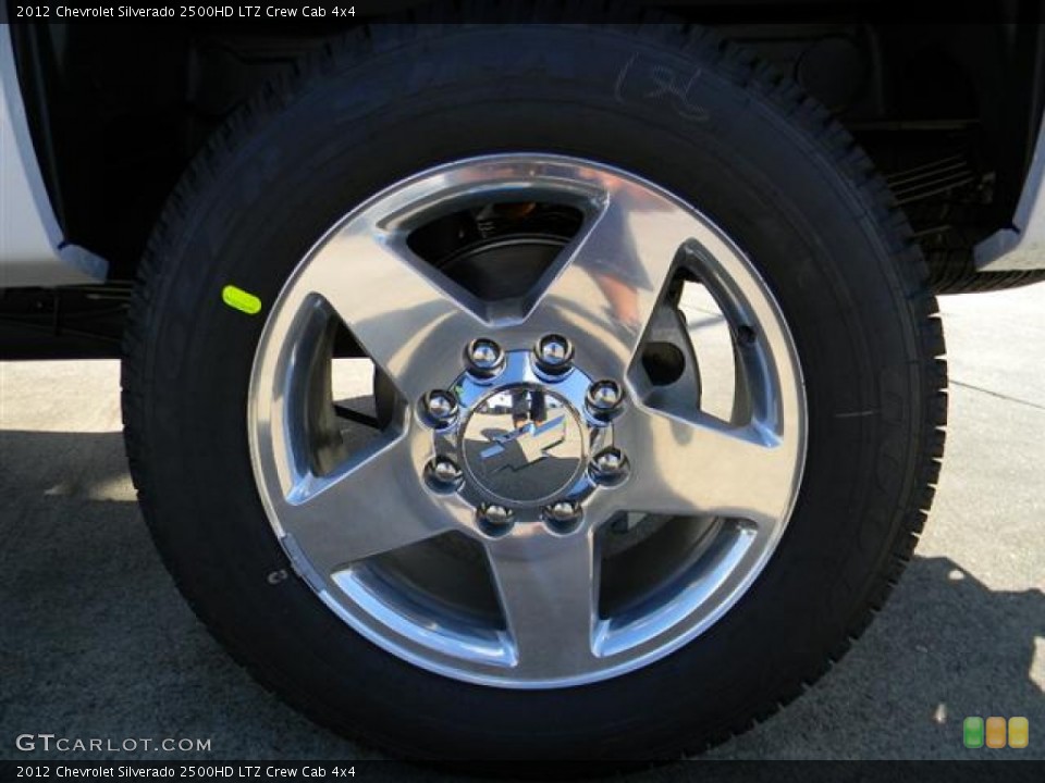2012 Chevrolet Silverado 2500HD LTZ Crew Cab 4x4 Wheel and Tire Photo #58073656