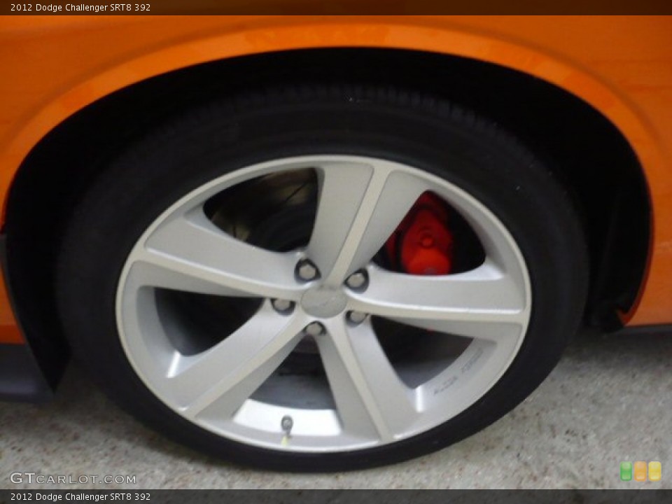 2012 Dodge Challenger SRT8 392 Wheel and Tire Photo #58074188