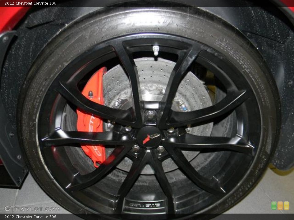 2012 Chevrolet Corvette Z06 Wheel and Tire Photo #58076561