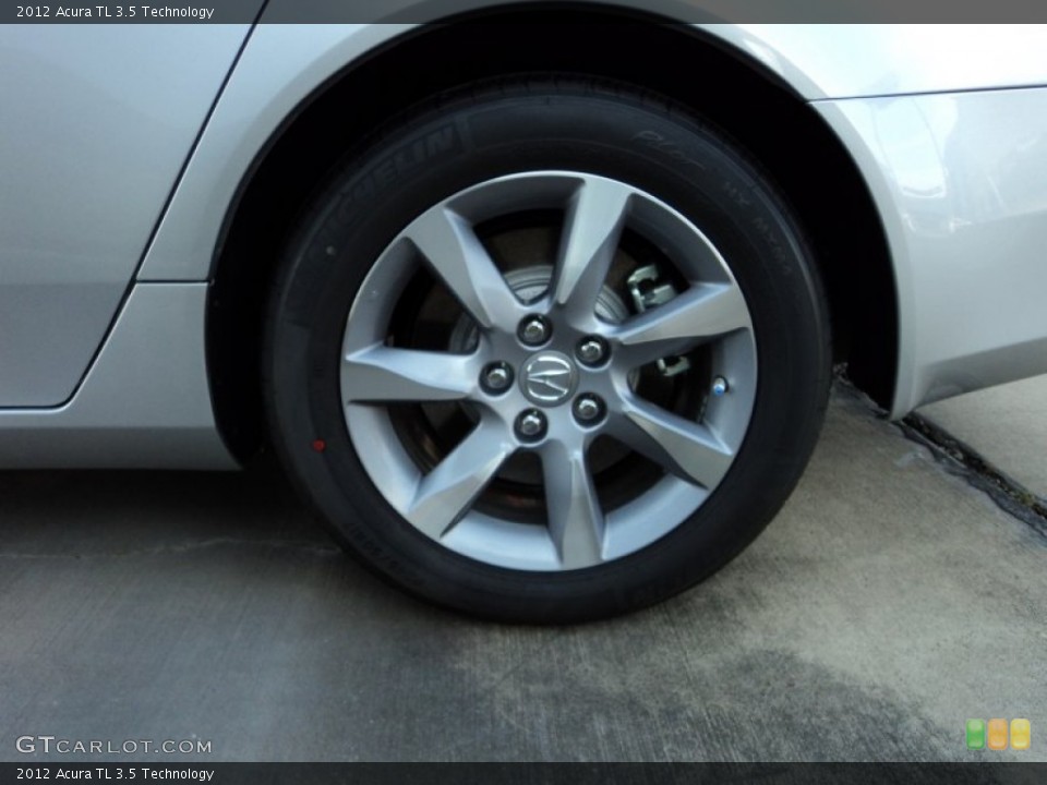 2012 Acura TL 3.5 Technology Wheel and Tire Photo #58076853