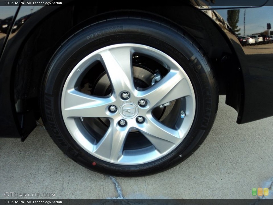 2012 Acura TSX Technology Sedan Wheel and Tire Photo #58077108