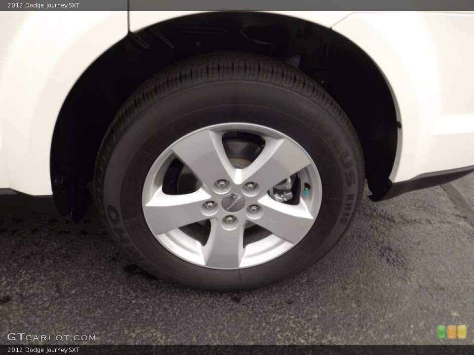 2012 Dodge Journey SXT Wheel and Tire Photo #58078873