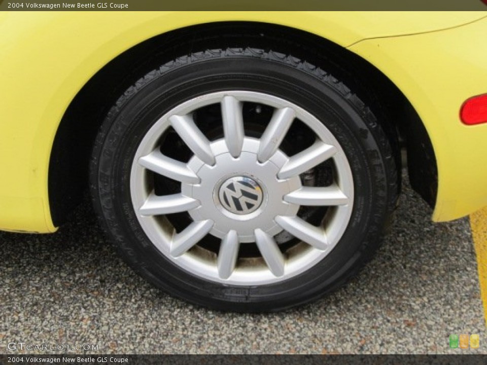 2004 Volkswagen New Beetle GLS Coupe Wheel and Tire Photo #58084218